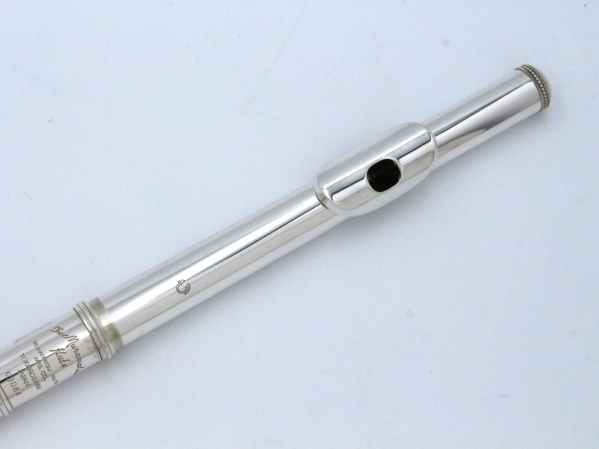 [SN 63084] USED MURAMATSU / All silver handmade flute DS CC [09]