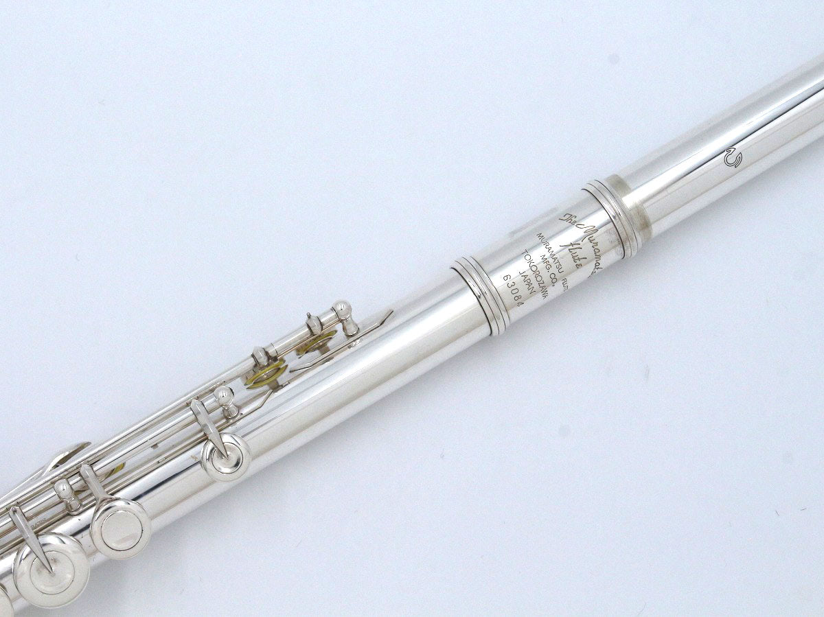 [SN 63084] USED MURAMATSU / All silver handmade flute DS CC [09]