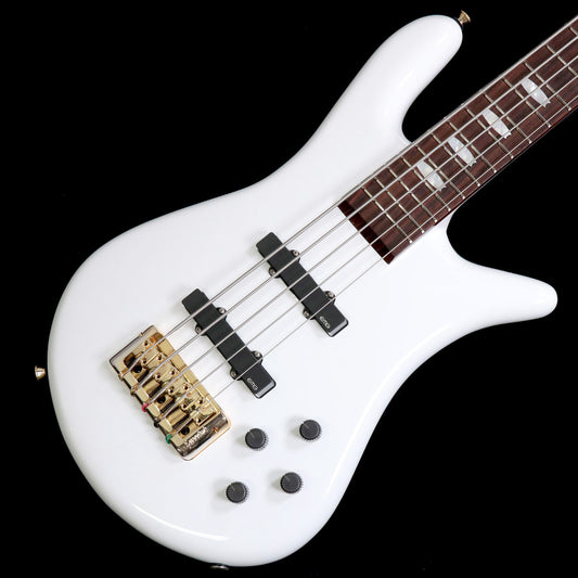 [SN NB 16646] USED Spector / Euro 5 Classic Solid White (Czech / 4.06kg)[5-string bass] Spector Electric Bass [08]