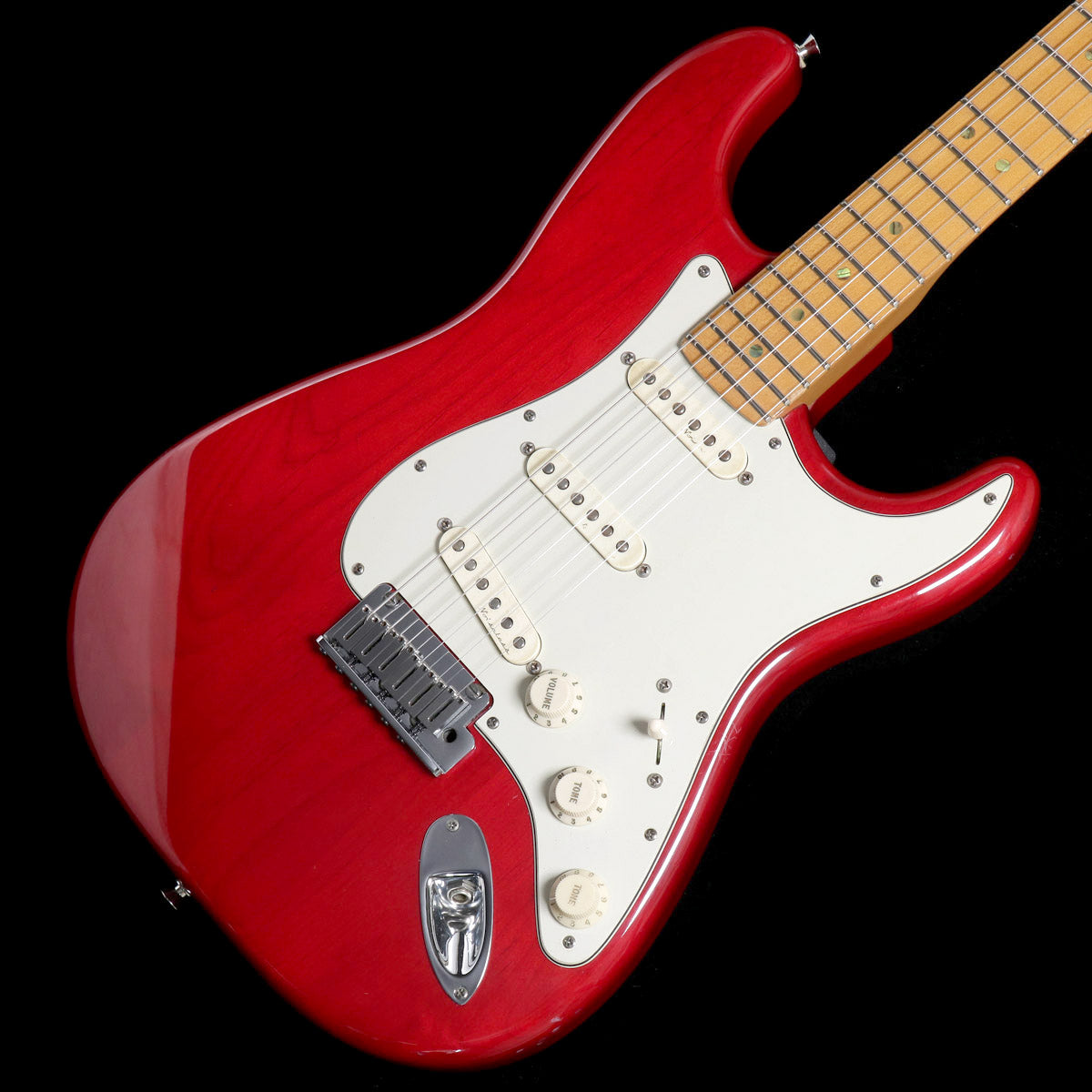 [SN DN813560] USED Fender USA / American Deluxe Stratocaster Crimson Trans/M [1998/3.90kg] Fender Electric Guitar [08]