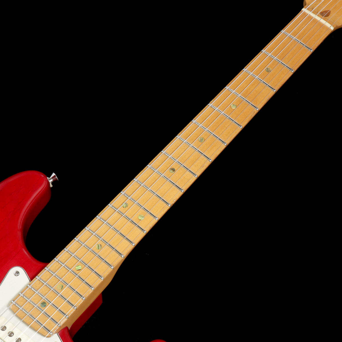 [SN DN813560] USED Fender USA / American Deluxe Stratocaster Crimson Trans/M [1998/3.90kg] Fender Electric Guitar [08]