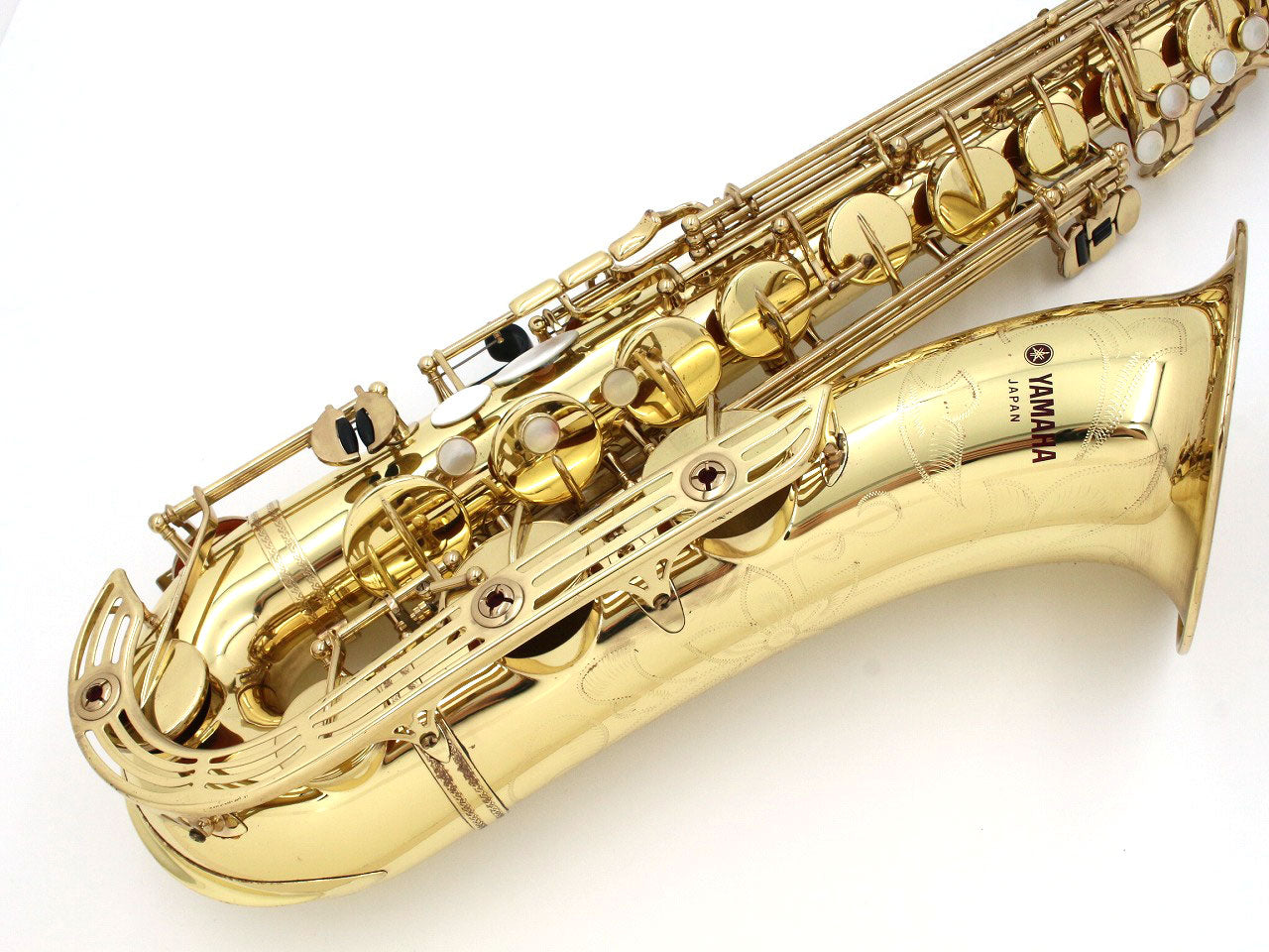 [SN 20025] USED YAMAHA / Tenor sax YTS-61, all tampos replaced [09]