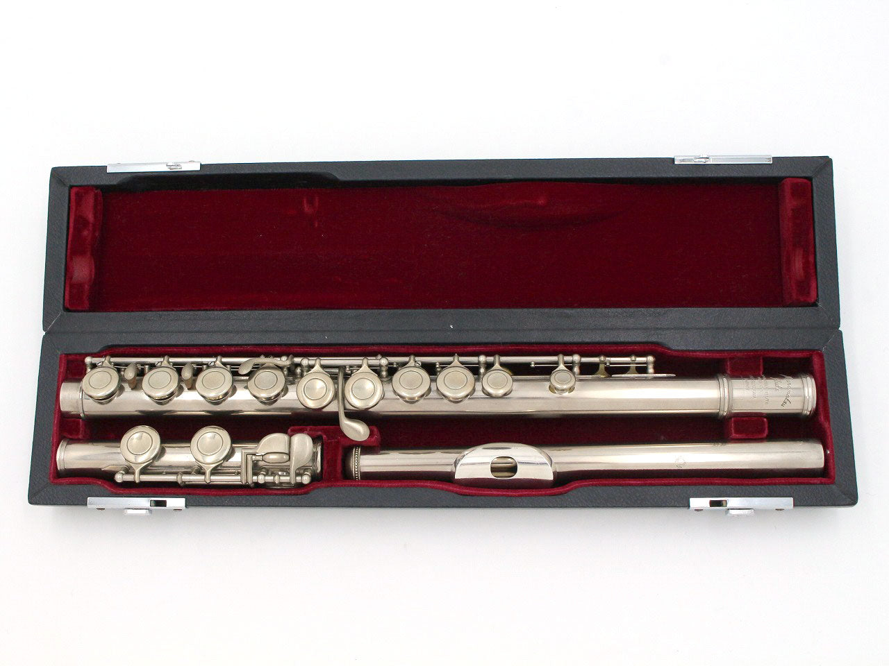 [SN Y107] USED MURAMATSU / Flute M-85 Lip Plate Silver [09]