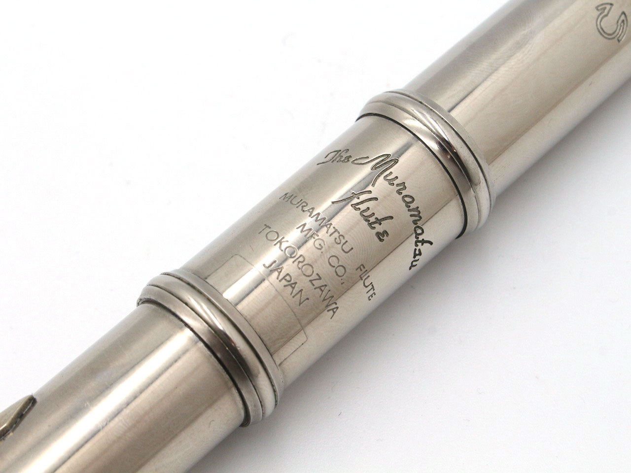 [SN Y107] USED MURAMATSU / Flute M-85 Lip Plate Silver [09]