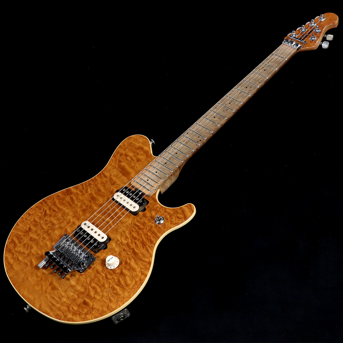 [SN 84989] USED MUSIC MAN / Axis EX Crafted by Hi-End Guitars Trans Gold  1-Piece Top [05]