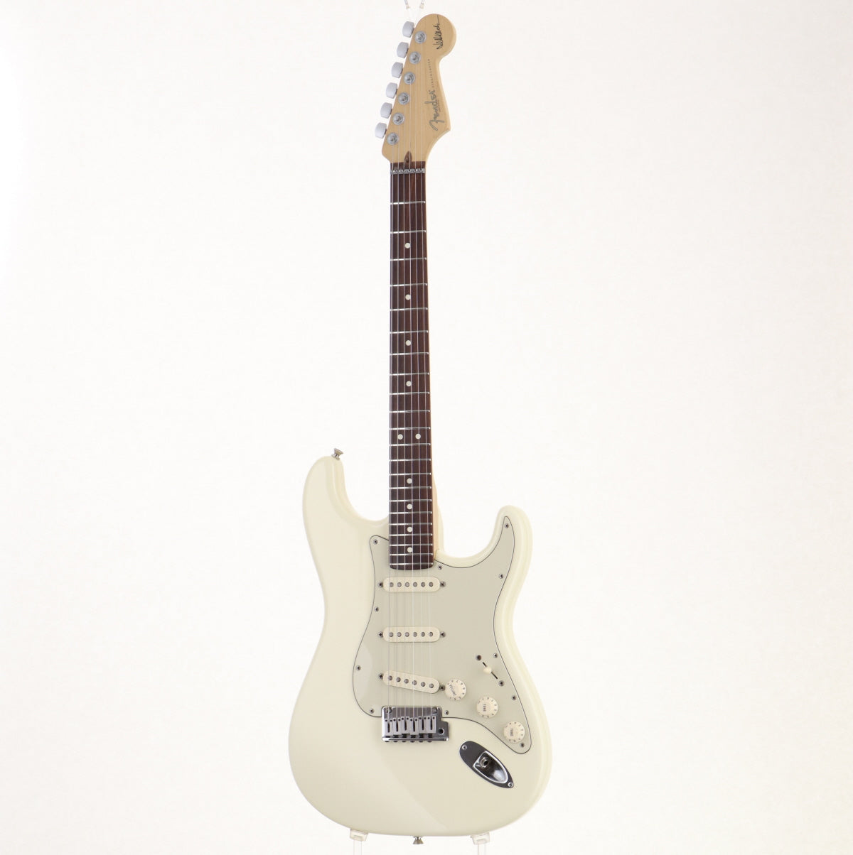 [SN SZ1132918] USED Fender / Artist Series Jeff Beck Stratocaster Olympic White [06]