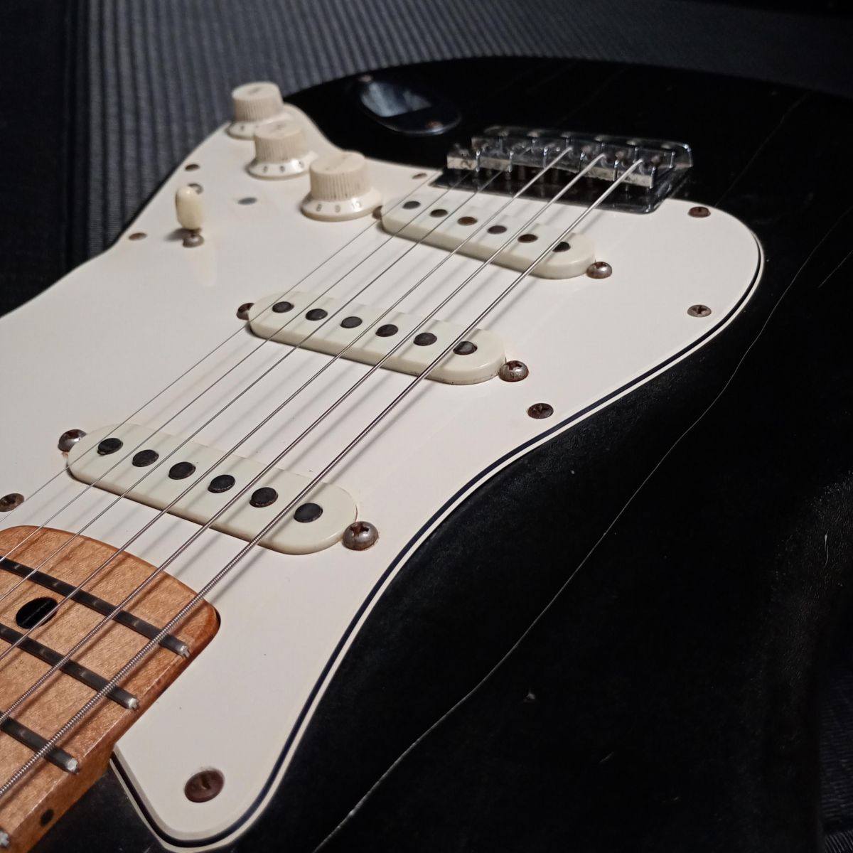 [SN 675644] USED Fender / 1975 Stratocaster Hardtail Black [03]