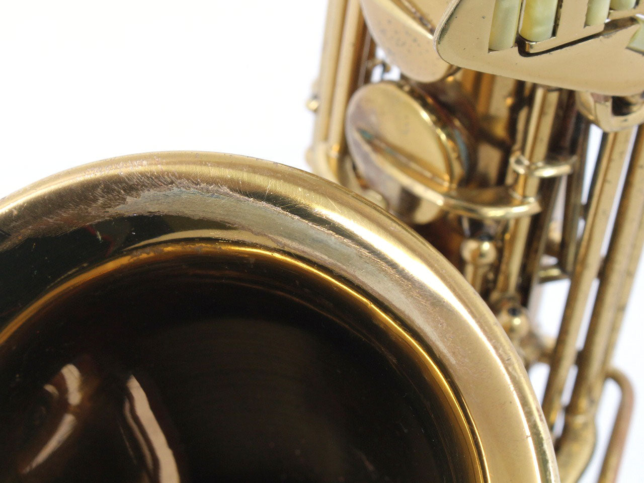 [SN M262860A] USED C.G.CONN / Alto saxophone 6M Naked Lady NY STYLE NECK Lacquer finish [11]