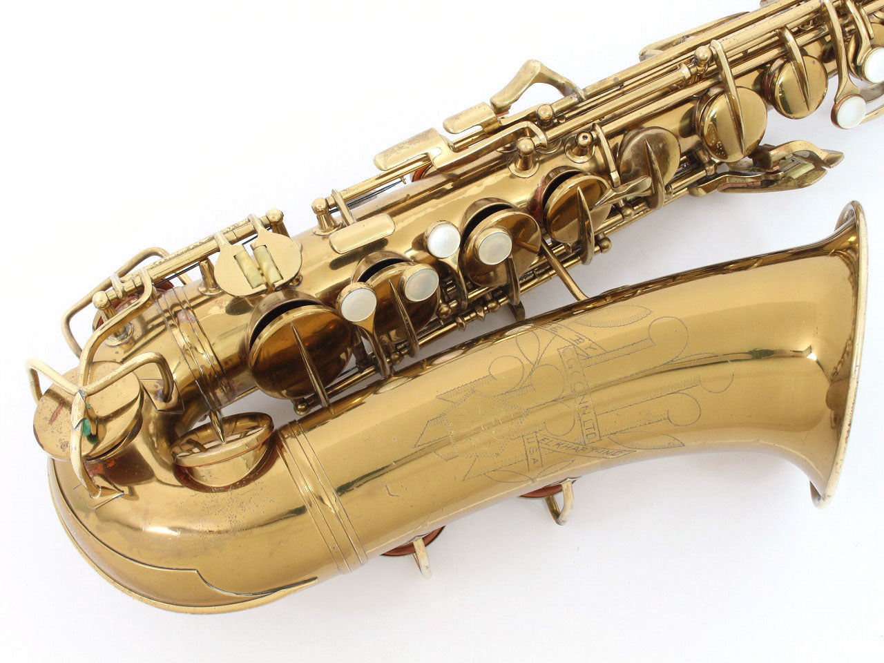 [SN M262860A] USED C.G.CONN / Alto saxophone 6M Naked Lady NY STYLE NECK Lacquer finish [11]