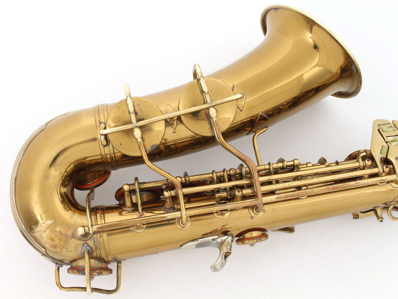 [SN M262860A] USED C.G.CONN / Alto saxophone 6M Naked Lady NY STYLE NECK Lacquer finish [11]