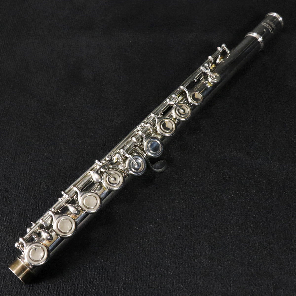 [SN 017195] USED YAMAHA / YFL-451 Flute silver plated, head tube silver, Western silver [11]