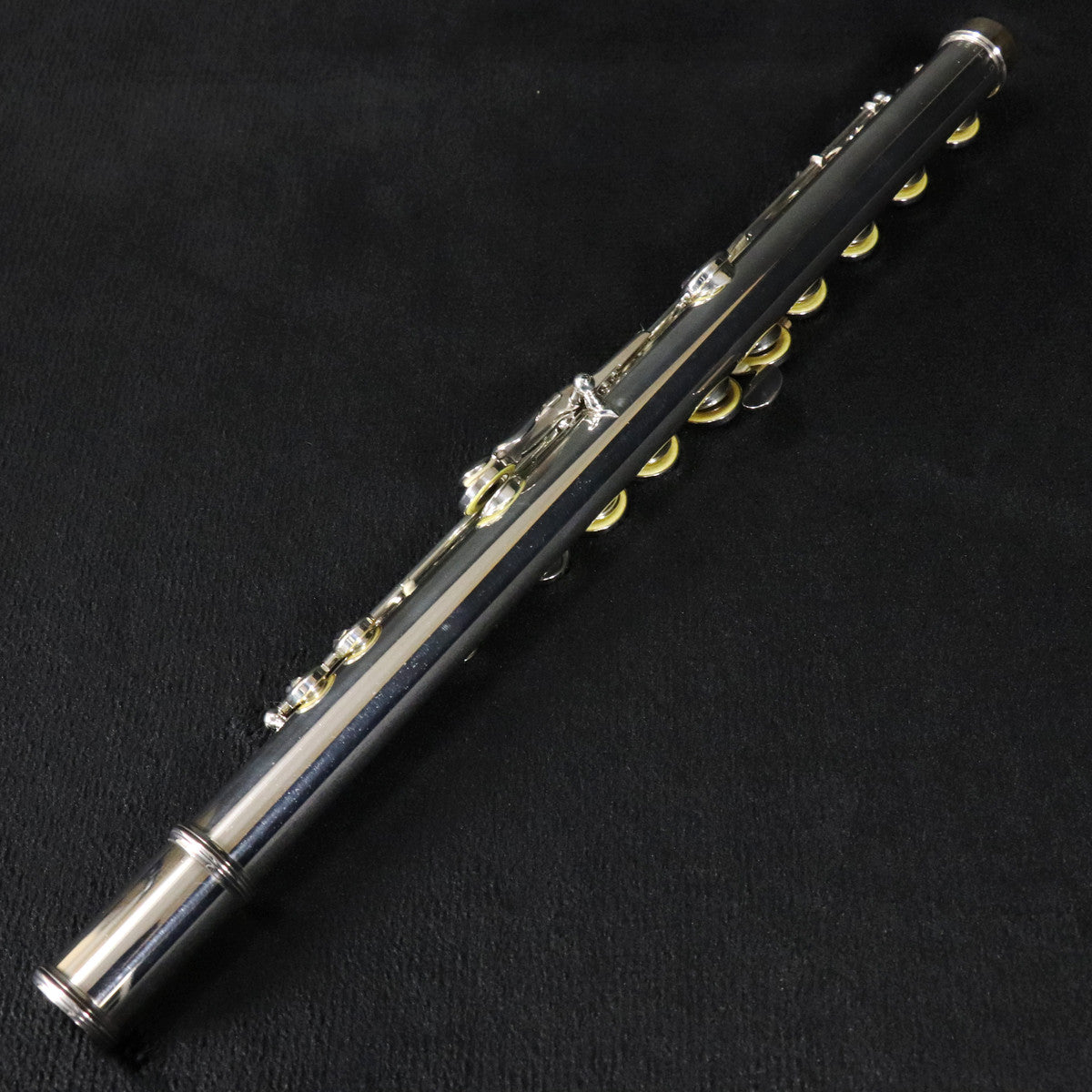 [SN 017195] USED YAMAHA / YFL-451 Flute silver plated, head tube silver, Western silver [11]