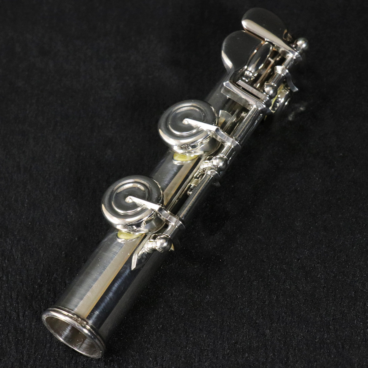 [SN 017195] USED YAMAHA / YFL-451 Flute silver plated, head tube silver, Western silver [11]