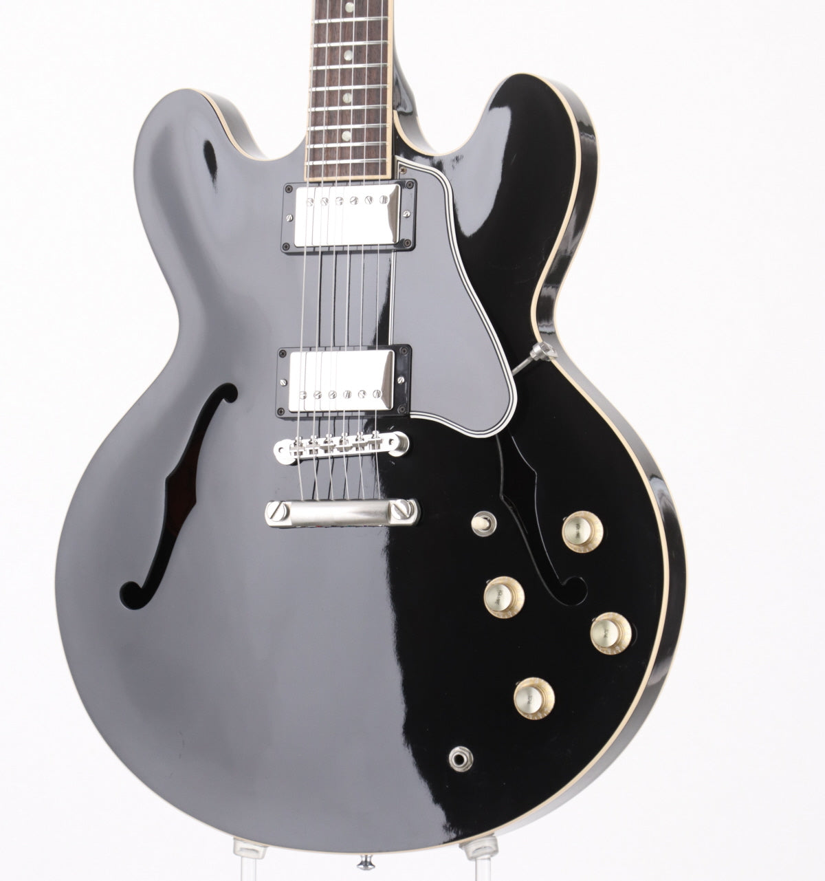 [SN 10064704] USED Gibson Memphis / ES-335 Dot Reissue Ebony [2014/3.58kg] Gibson Semi-Aco Electric Guitar [08]