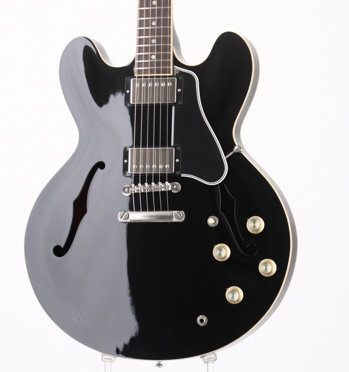 [SN 10064704] USED Gibson Memphis / ES-335 Dot Reissue Ebony [2014/3.58kg] Gibson Semi-Aco Electric Guitar [08]