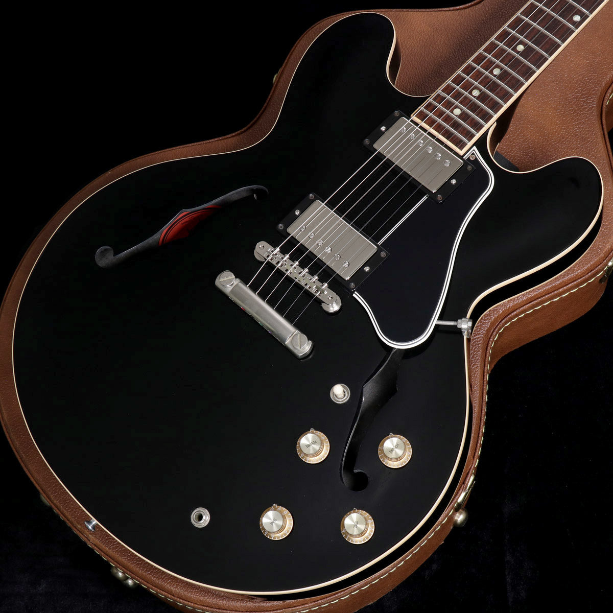 [SN 10064704] USED Gibson Memphis / ES-335 Dot Reissue Ebony [2014/3.58kg] Gibson Semi-Aco Electric Guitar [08]