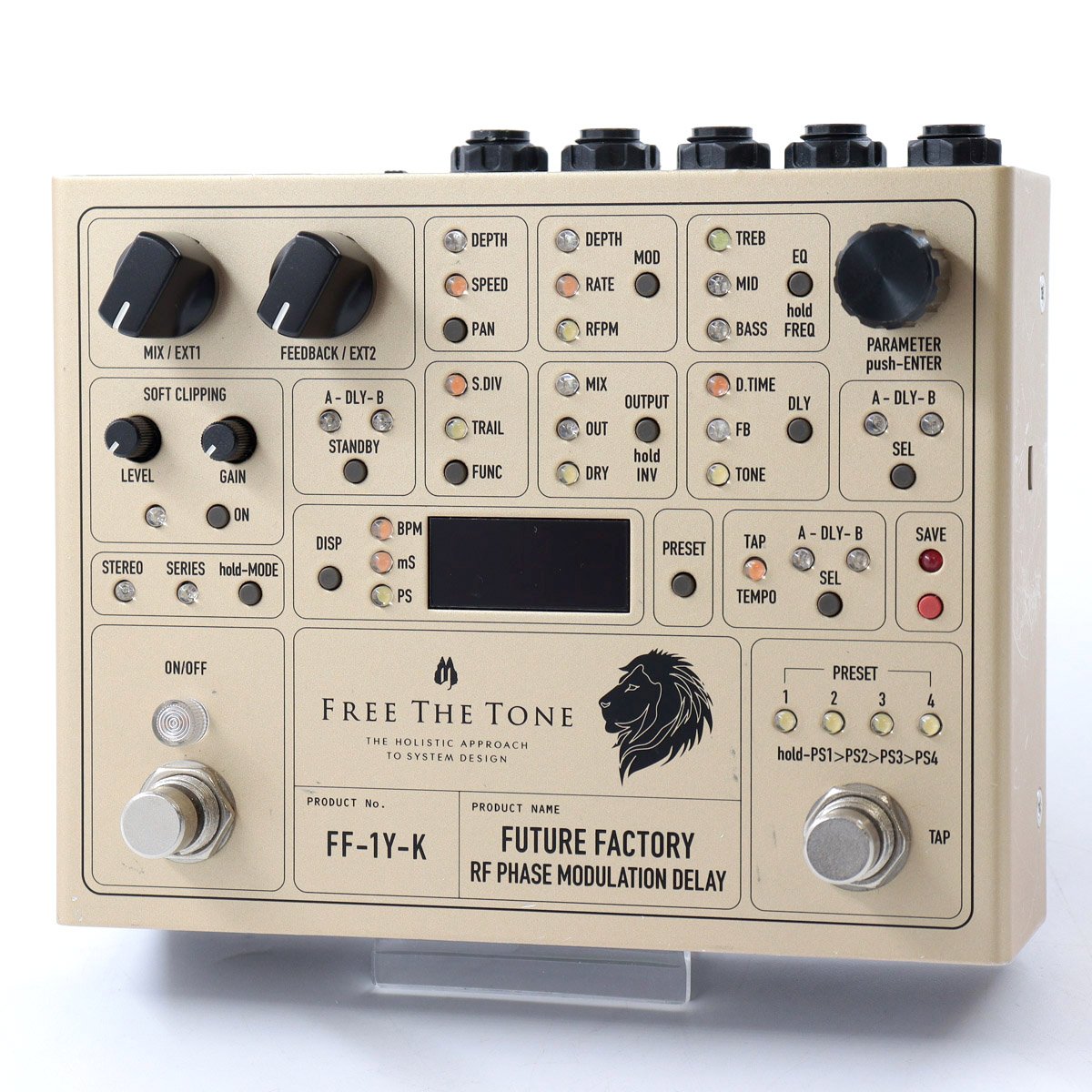 [SN 037A316] USED FREE THE TONE / FF-1Y-K / Future Factory Ken Signature Model (2019-) Delay for Guitar [08]