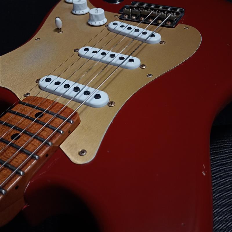 [SN LXX0172] USED Fender Custom Shop / 70th Anniversary 1954 Roasted Stratocaster Journyman Relic Cimarron Red [04]