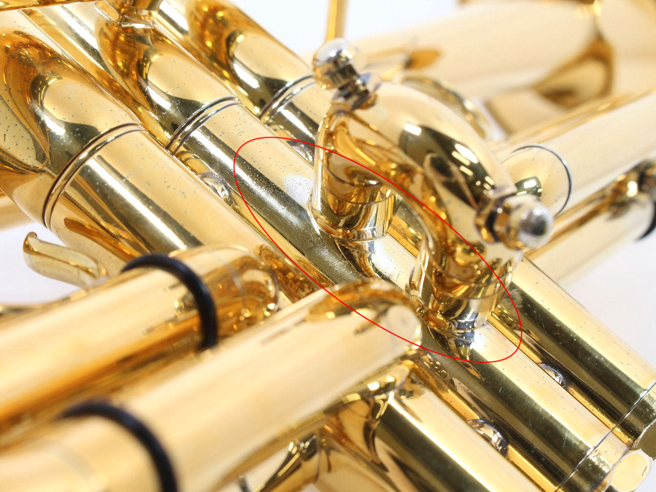 [SN 25320] USED SCHILKE / Trumpet B5 GP Gold plated [20]