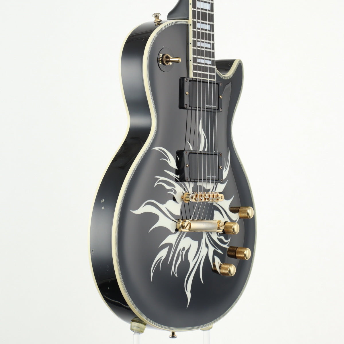 USED EDWARDS / E-LP-CTM Paint &amp; Mod Ebony [11]