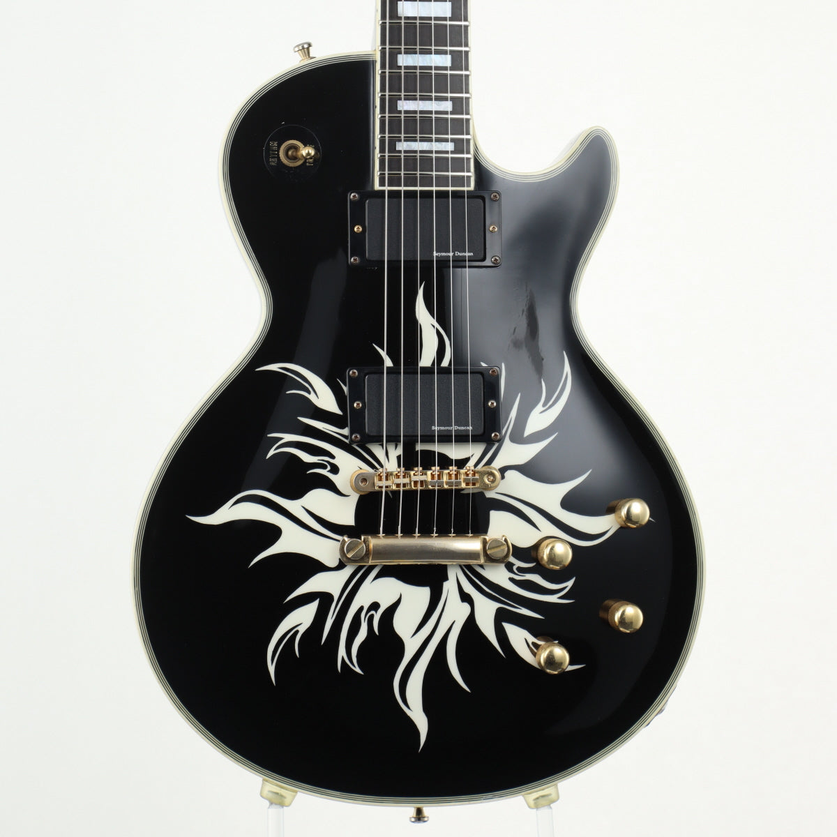 USED EDWARDS / E-LP-CTM Paint &amp; Mod Ebony [11]