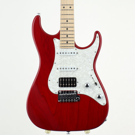 [SN 67214] USED Suhr Sir / JE-Line Standard Ash HSS Trance Red [20]