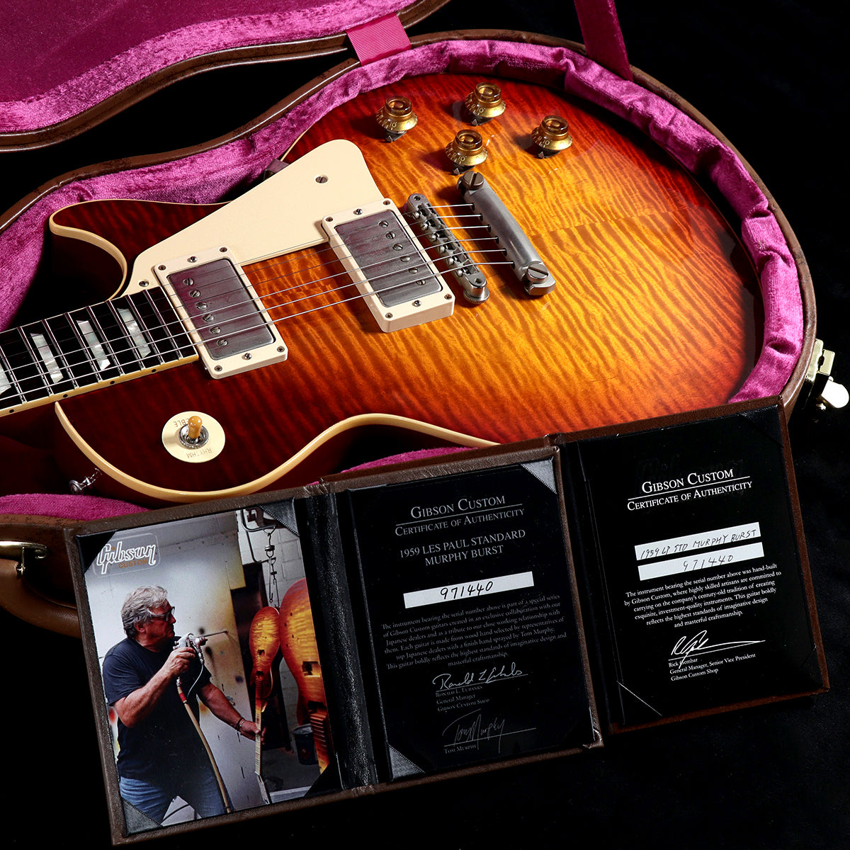 [SN 971440] USED Gibson Custom Shop / 1959 Les Paul Standard Tom Murphy Burst BOTB Page74 [05]