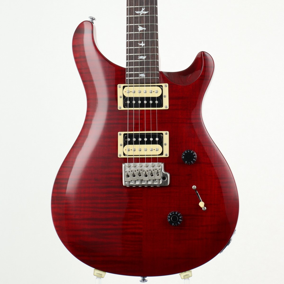 [SN R12955] USED Paul Reed Smith (PRS) / SE Custom 24 Beveled Top Scarlet Red [12]