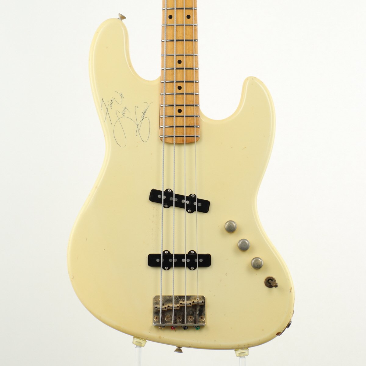 [SN 12140] USED MOON / Limited Jaggy130 Larry Graham Model Snow White [12]