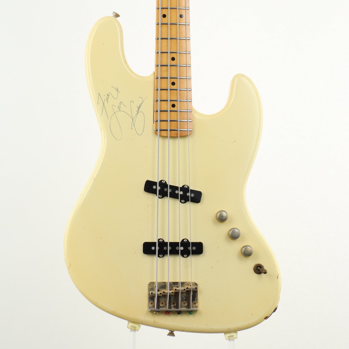 [SN 12140] USED MOON / Limited Jaggy130 Larry Graham Model Snow White [12]