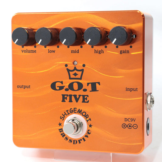 [SN 0016] USED SHIGEMORI / G.O.T FIVE Distortion Effects for Bass [08]