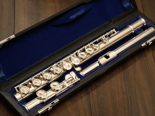 [SN 12658] USED MURAMATSU STANDARD all silver flute [10]