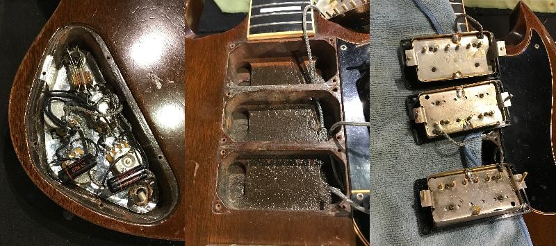 [SN 737603] USED GIBSON / 1970s SG Custom Walnut [05]