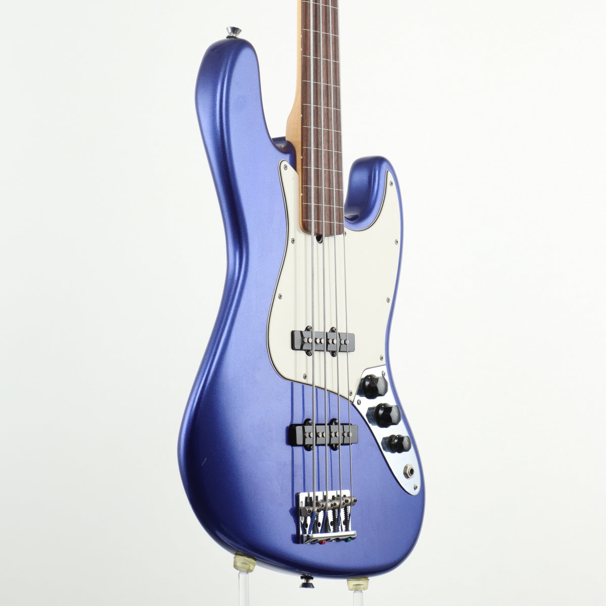 [SN US12310223] USED Fender USA / American Standard Jazz Bass Fretless Mystic Blue [12]