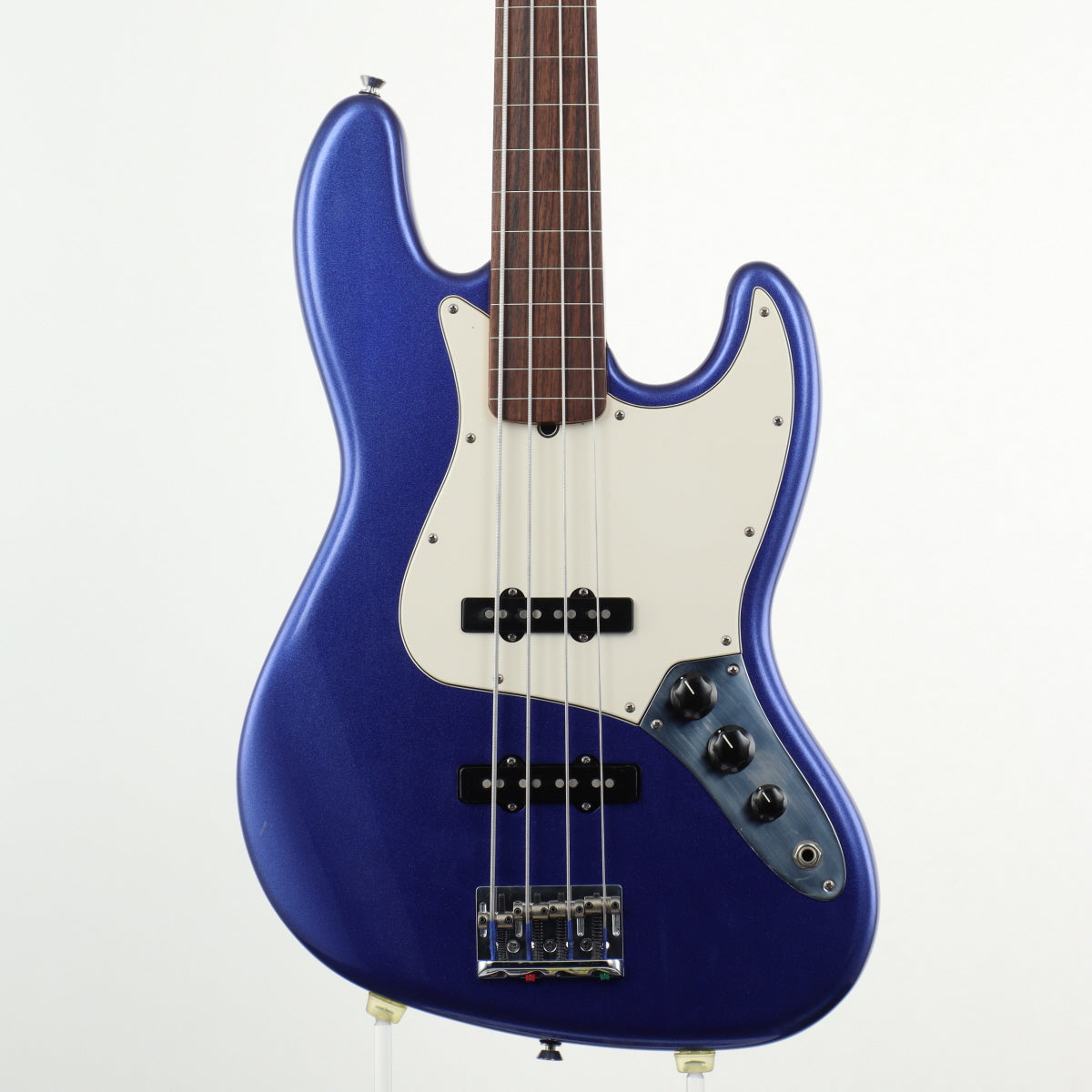 [SN US12310223] USED Fender USA / American Standard Jazz Bass Fretless Mystic Blue [12]