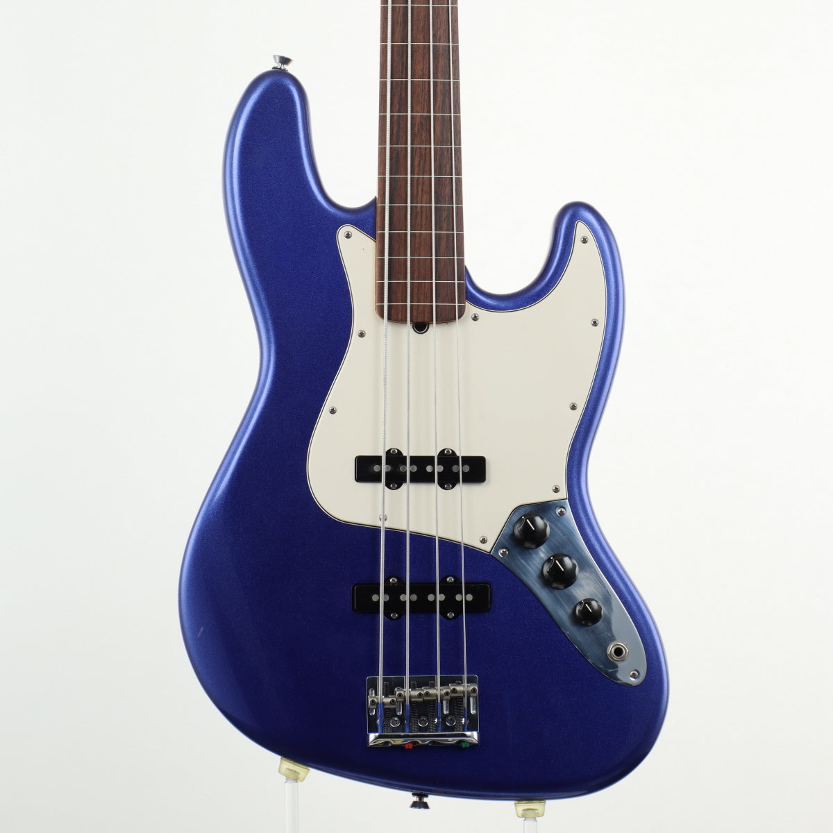 [SN US12310223] USED Fender USA / American Standard Jazz Bass Fretless Mystic Blue [12]