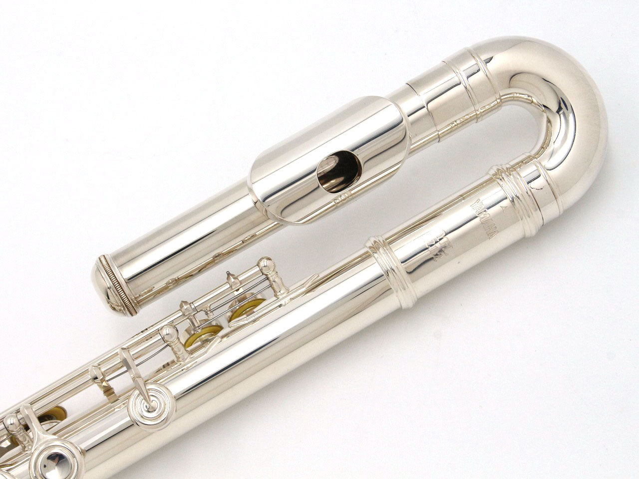 [SN N25041] USED YAMAHA / Flute YFL-212U with U-shaped head pipe [09]