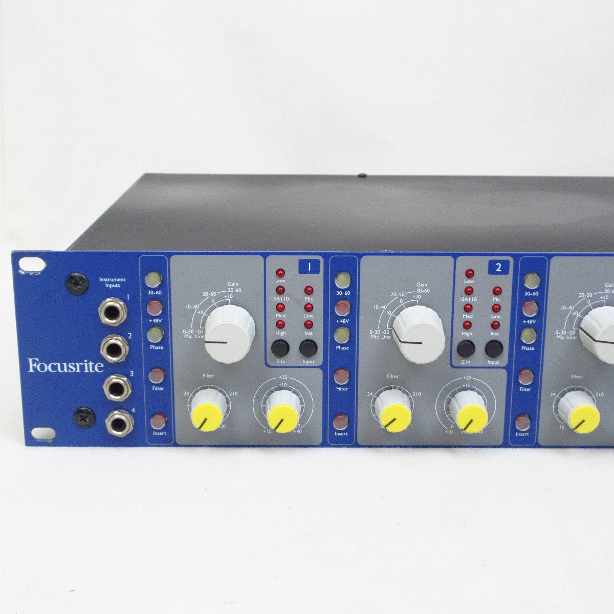 USED Focusrite / ISA 428 MkII "4-channel mic pre with Heritage sound" [09]