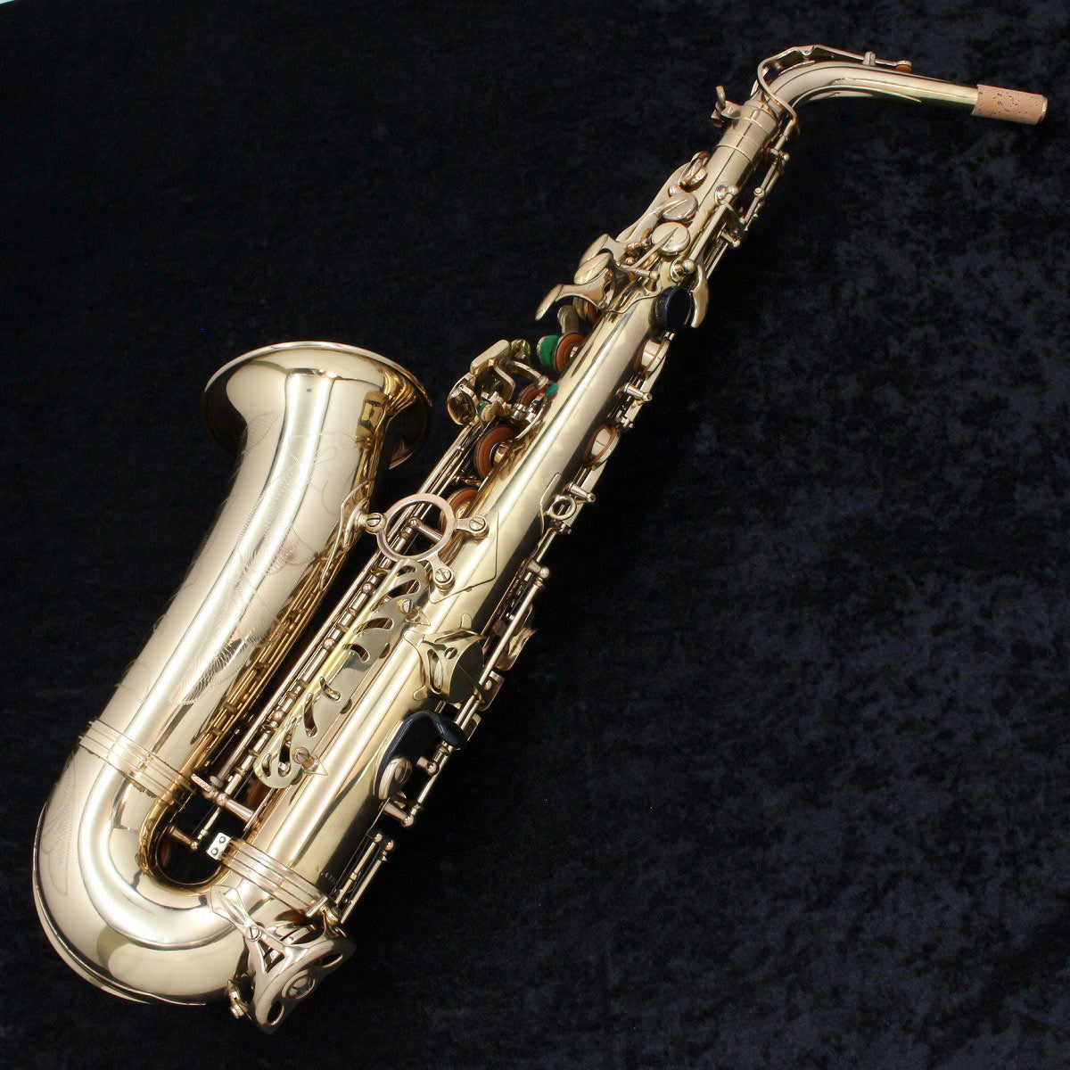 [SN 477532] USED SELMER Selmer / Alto SA80II W/E GL SN.47xxxxxx SERIE2 Alto Saxophone, all tampos replaced [03]