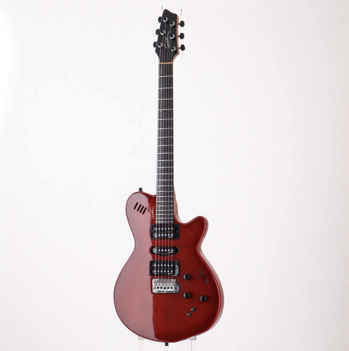 [SN 19322170] USED Godin / XTSA Leaf Top Dark Trans Red [03]