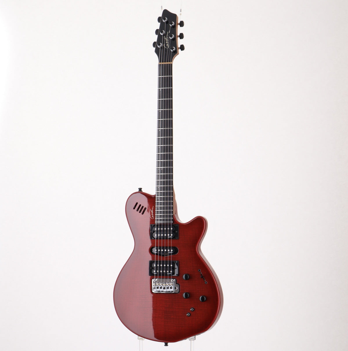 [SN 19322170] USED Godin / XTSA Leaf Top Dark Trans Red [06]