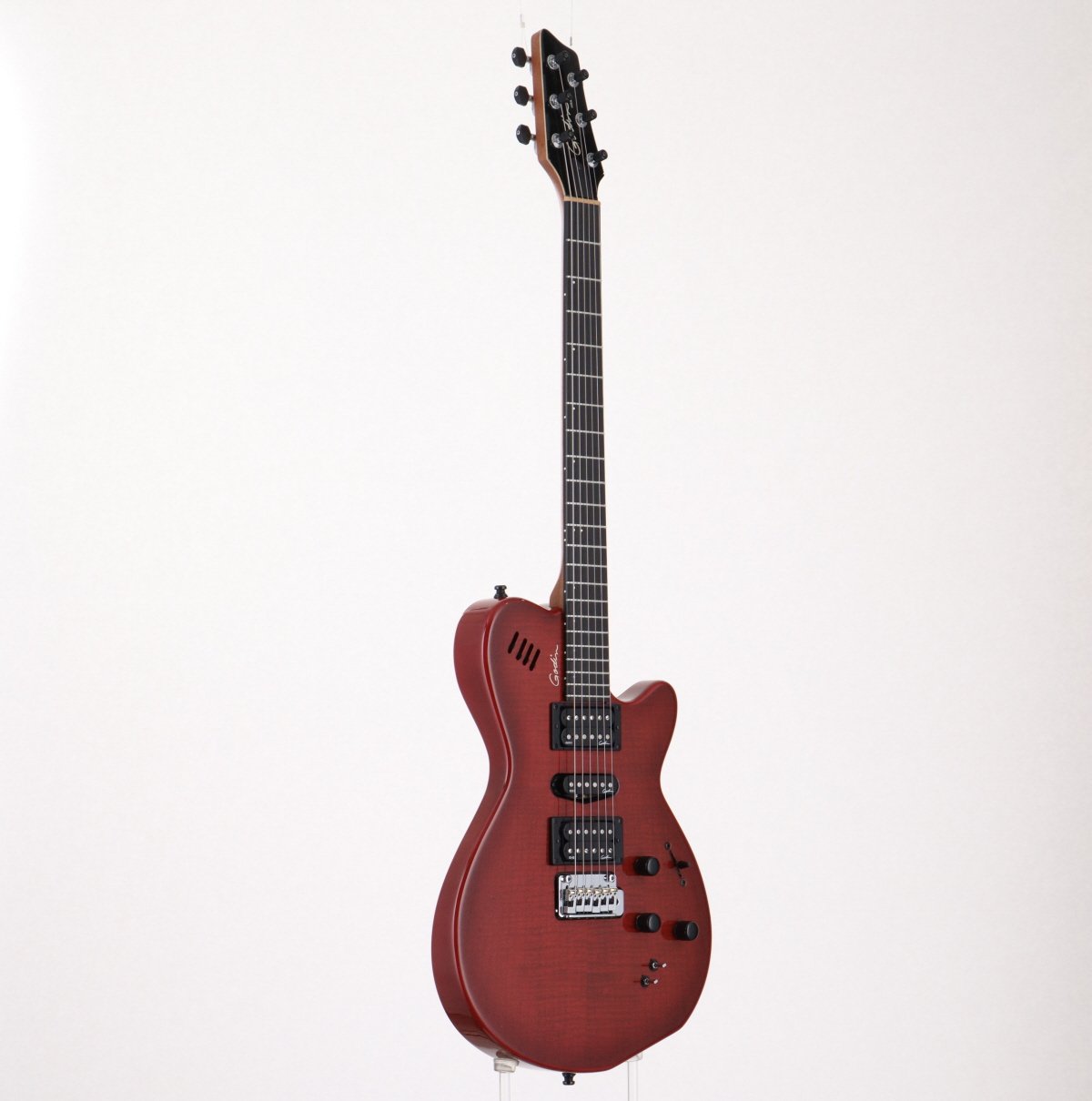 [SN 19322170] USED Godin / XTSA Leaf Top Dark Trans Red [03]