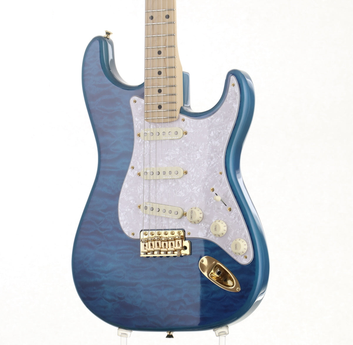 [SN JD21025161] USED Fender / FSR Made In Japan Traditional II 50s Stratocaster Carribian Blue Trans (Made in Japan) [08]