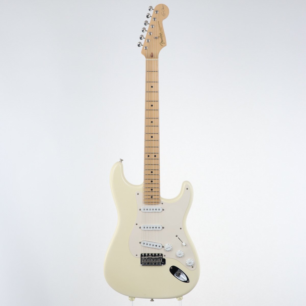 [SN SZ2009936] USED Fender USA / Eric Clapton Stratcaster Update Olympic White [11]