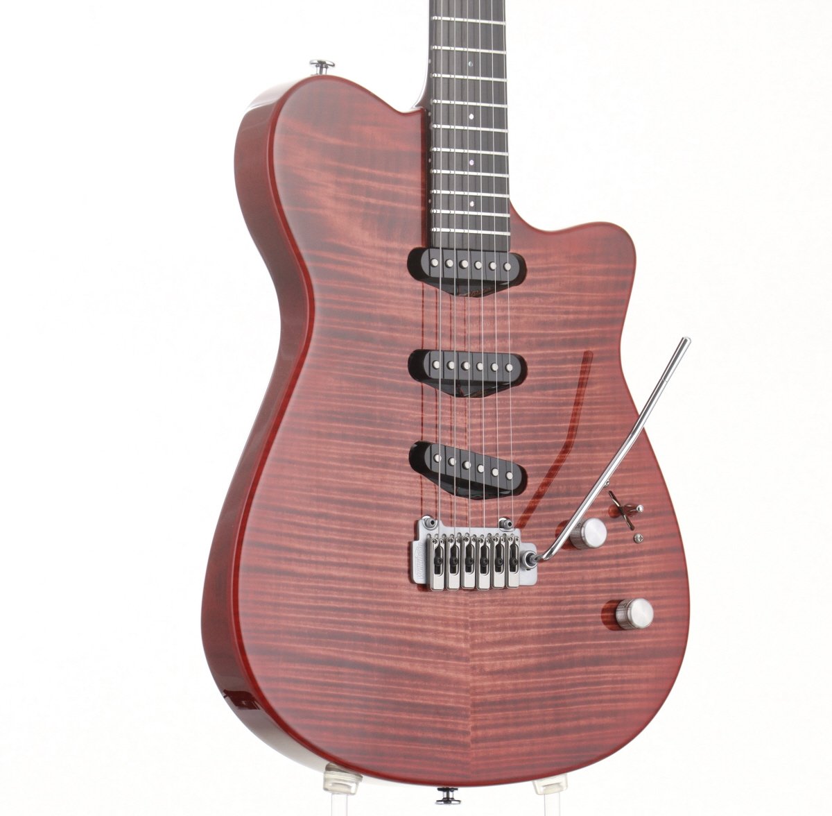 [SN 0017] USED YOKOYAMA Guitars / LEAF Red Sunburst [06]