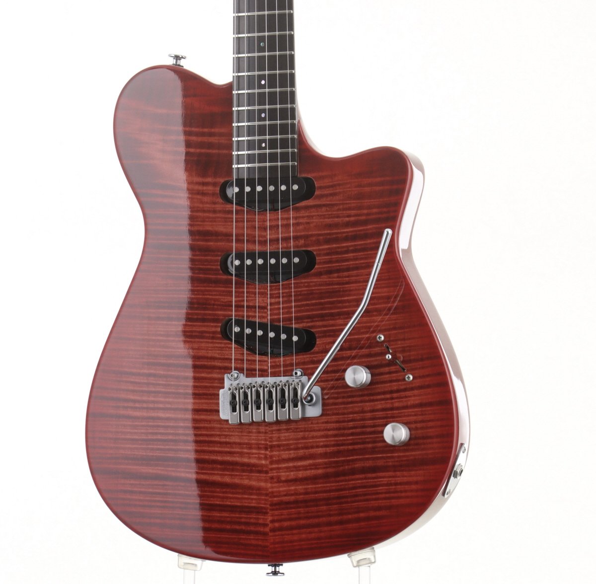 [SN 0017] USED YOKOYAMA Guitars / LEAF Red Sunburst [06]