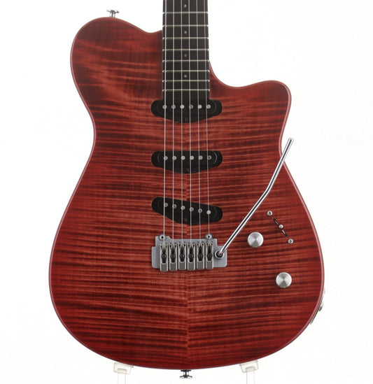 [SN 0017] USED YOKOYAMA Guitars / LEAF Red Sunburst [06]