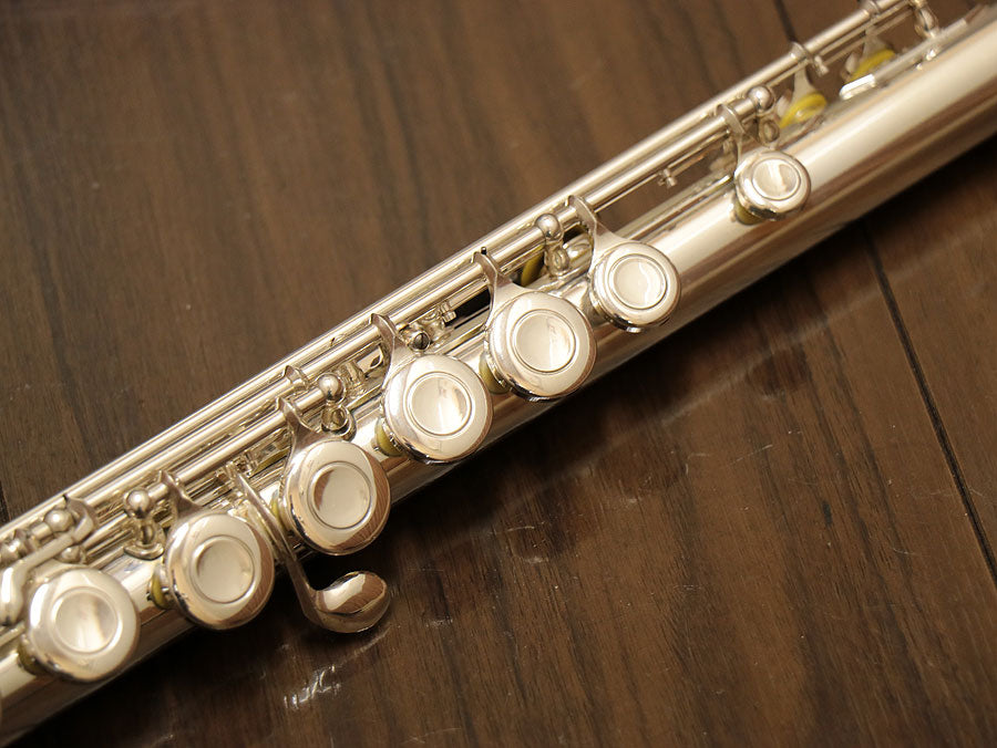 [SN 3143] USED MURAMATSU STANDARD all silver flute [10]