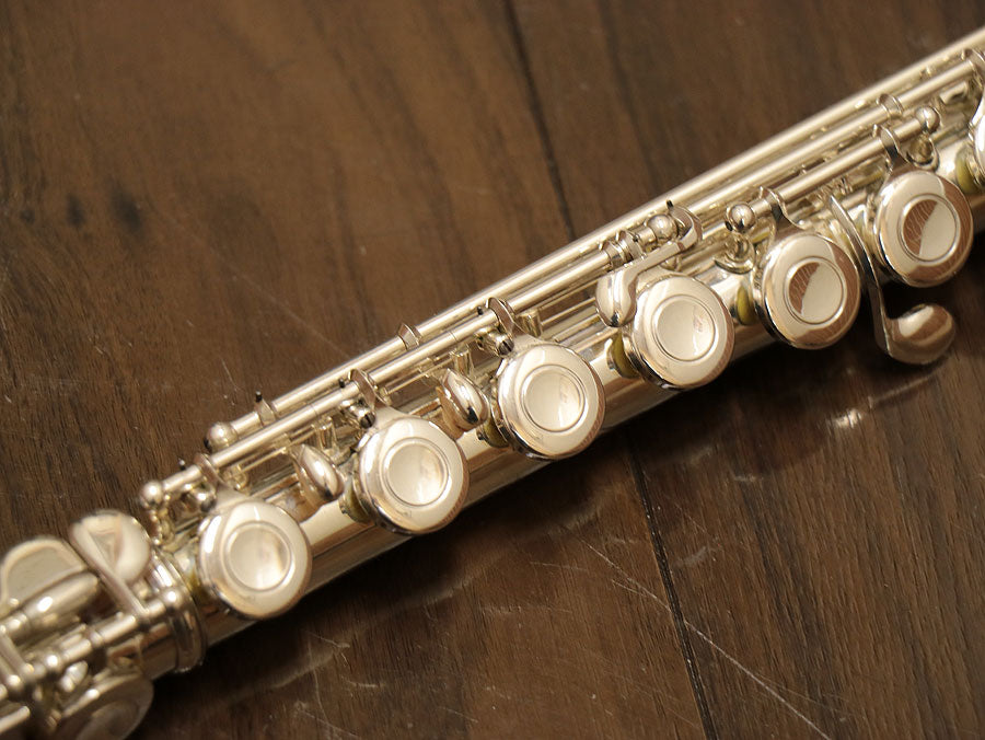 [SN 3143] USED MURAMATSU STANDARD all silver flute [10]