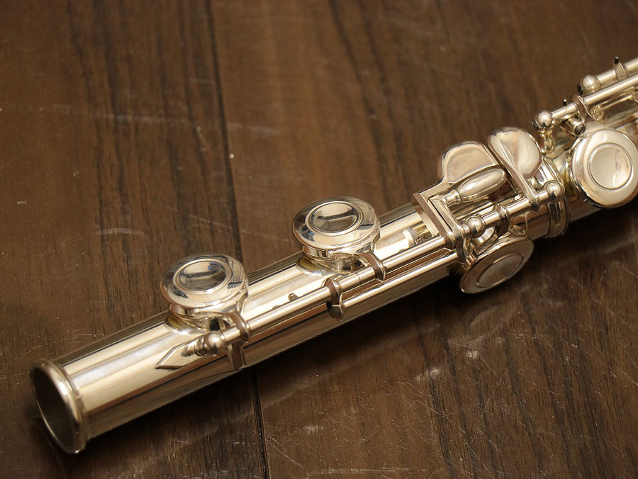 [SN 3143] USED MURAMATSU STANDARD all silver flute [10]